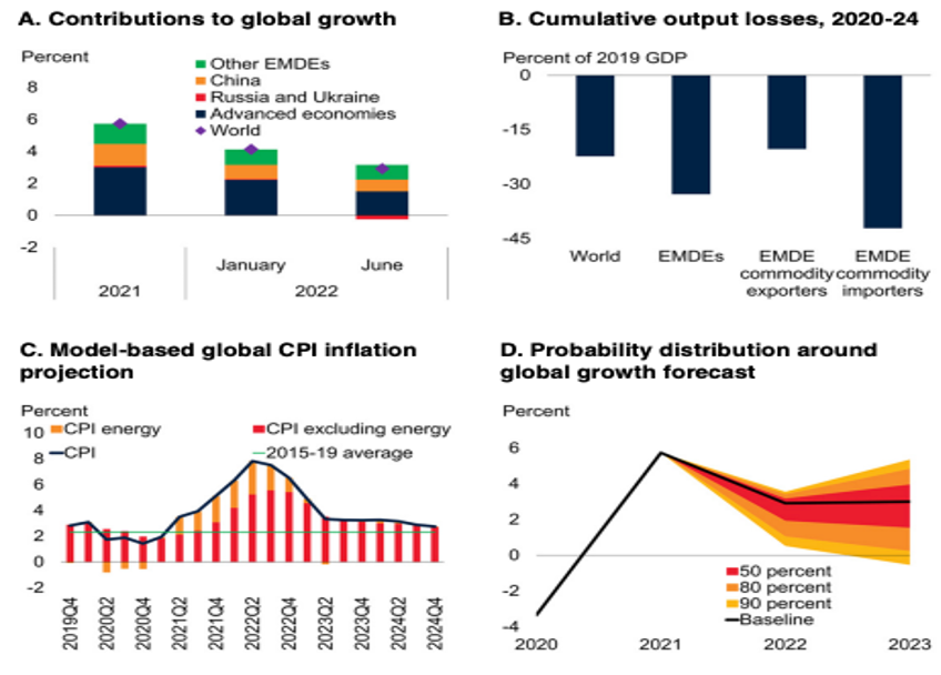 World Global Growth and Inflation graphs June 2022 World Global Growth and Inflation graphs June 2022