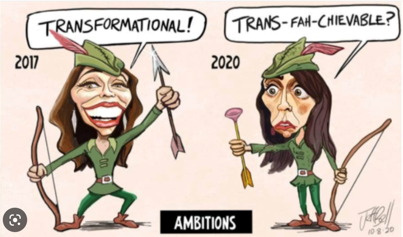 Jacinda Ardern Ambitions 2017 vs 2020